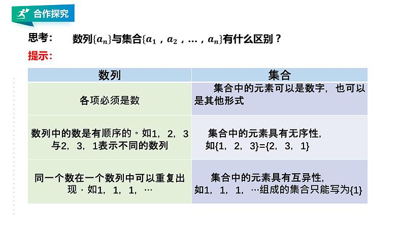 人教版高中数学选择性必修第二册4.1.1数列的概念与简单表示【课件】第7页