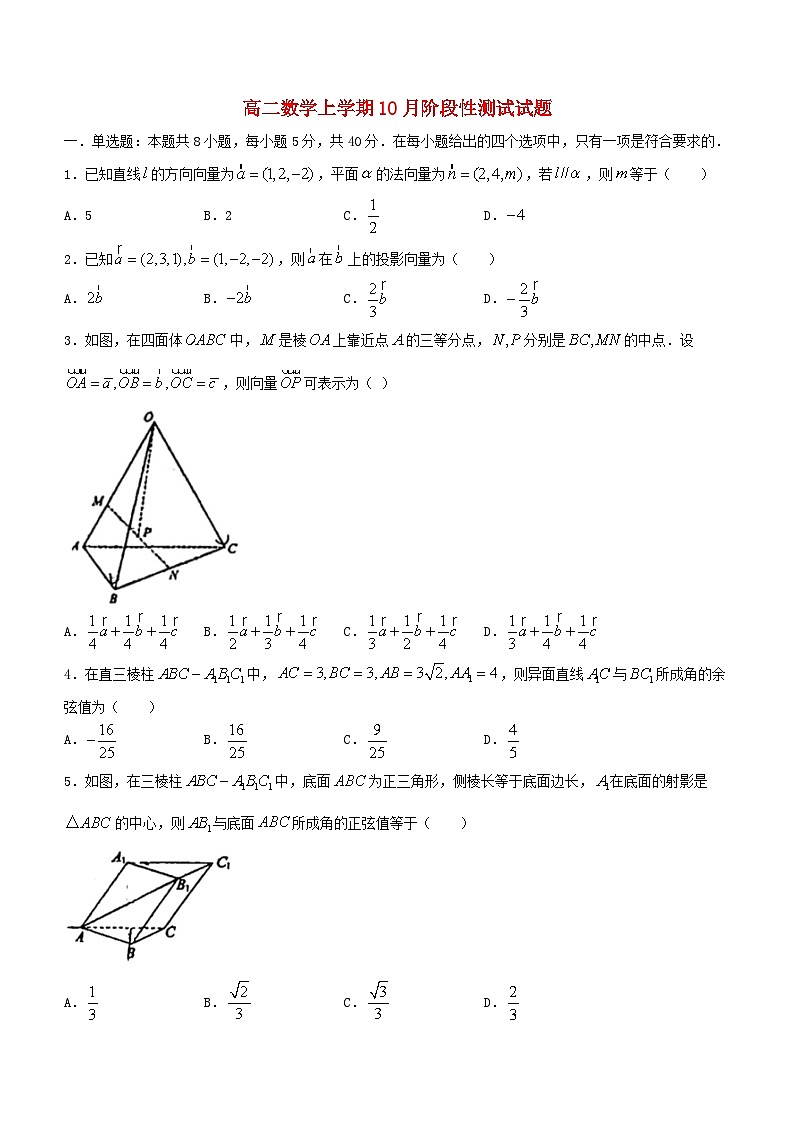 四川省成都市2023_2024学年高一数学上学期10月阶段性测试试题无答案第1页