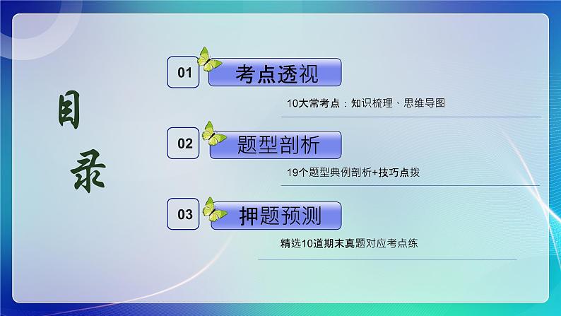人教B版（2019）高中数学必修第四册 第7～8章 专题01 三角函数、向量的数量积与三角恒等变换 考点串讲课件第2页
