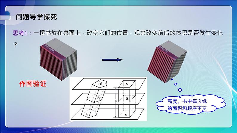 人教B版（2019）高中数学必修第四册11.1.6祖暅原理与几何体的体积 课件第4页