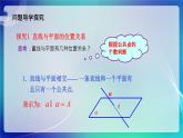 人教B版（2019）高中数学必修第四册11.3.2 直线与平面平行 课件