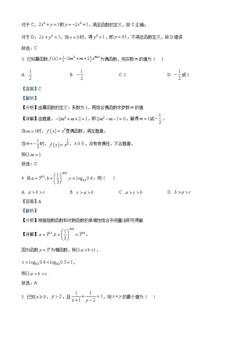 浙江省金砖联盟2024-2025学年高一上学期11月期中联考数学试题 Word版含解析第2页