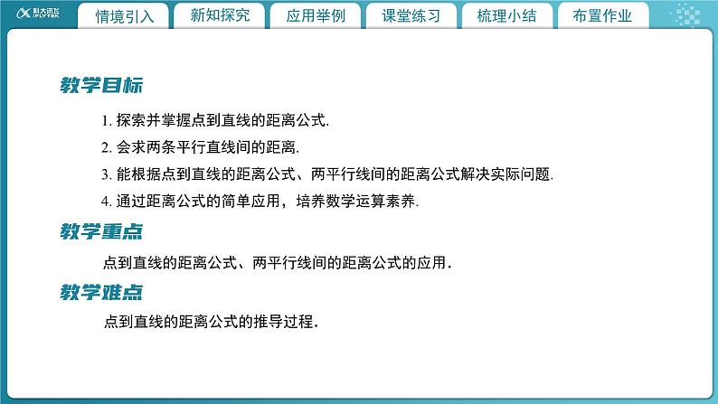 【教学课件】《1.6 平面直角坐标系中的距离公式（2）》精品教学课件02