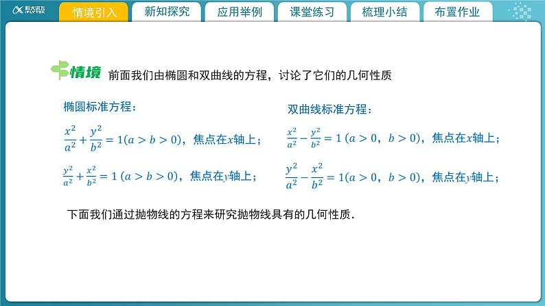 【教学课件】《2.3.2 抛物线的简单几何性质(1)》精品教学课件03