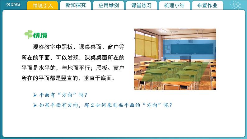 【教学课件】《3.4.1直线的方向向量与平面的法向量(2)》精品教学课件03