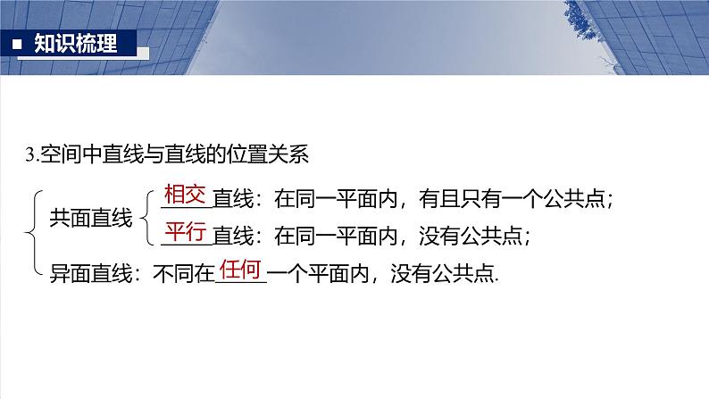 第七章　§7.3　空间点、直线、平面之间的位置关系-【北师大版】2025年高考数学大一轮复习（课件+讲义+练习）07