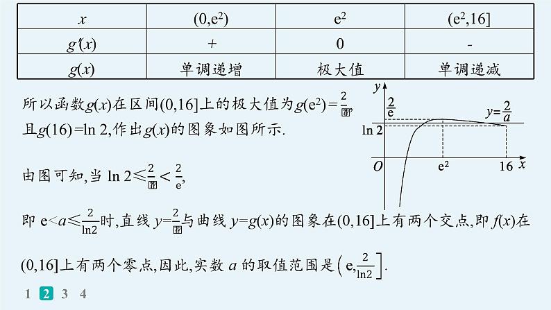 专题突破练5　利用导数研究函数的零点第6页