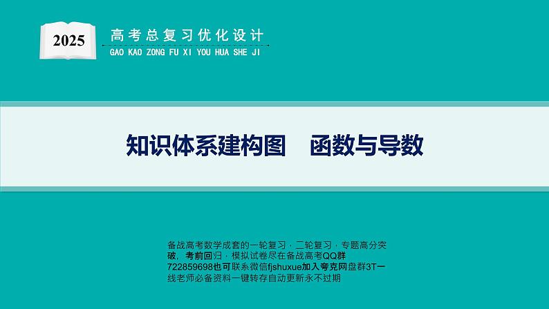 知识体系建构图　函数与导数第1页