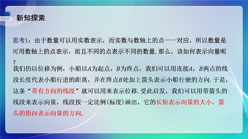 人教A版（2019）高中数学必修第二册6.1 平面向量的概念 课件第4页