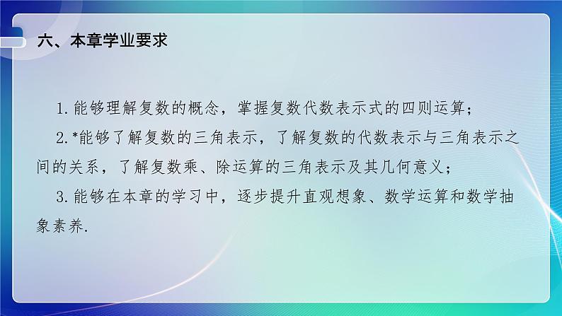 人教A版（2019）高中数学必修第二册 第七章 复数 单元解读课件07