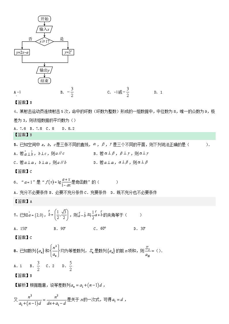 四川省眉山市2023_2024学年高三数学上学期10月月考理试题第2页