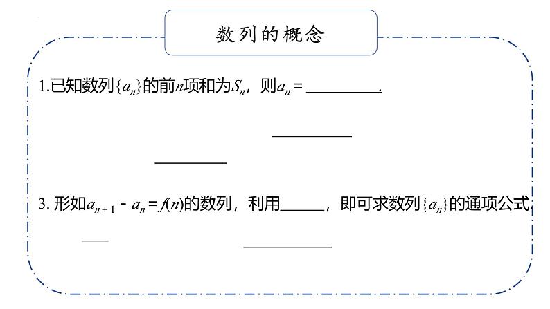 第六章数列基础知识默写课件-2025届高三数学一轮复习第3页