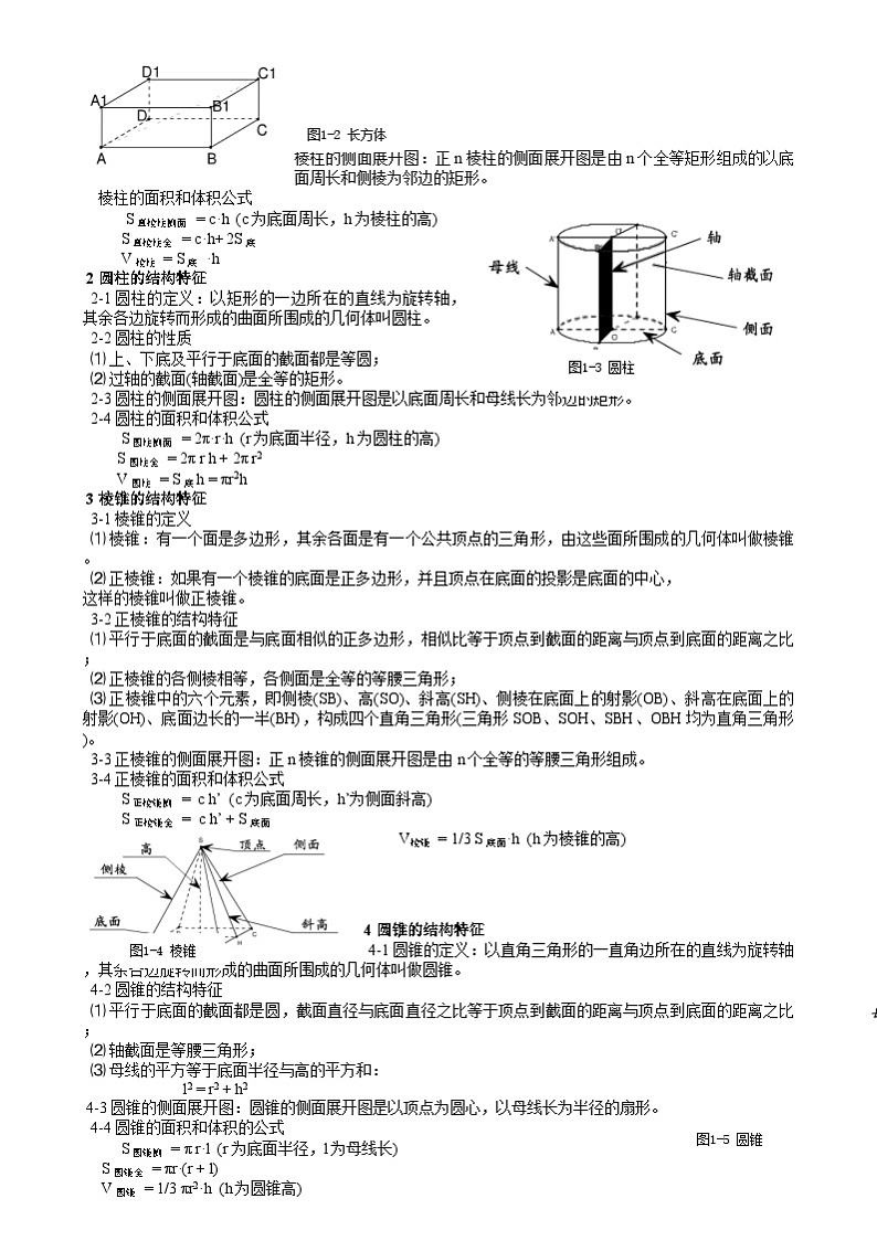 专题18 立体几何初步（Ⅰ）（六大题型 模拟精练 核心素养分析 方法归纳）- （新高考专用） 专题18 立体几何初步（Ⅰ）第3页