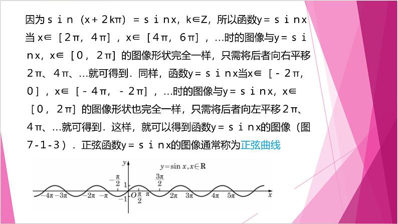 沪教版2020高中数学必修第二册7.1正弦函数的图像（第1课时）（课件）第8页