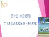 滬教版2020高中數(shù)學(xué)必修第二冊7.1正弦函數(shù)的圖像（第1課時）（課件）
