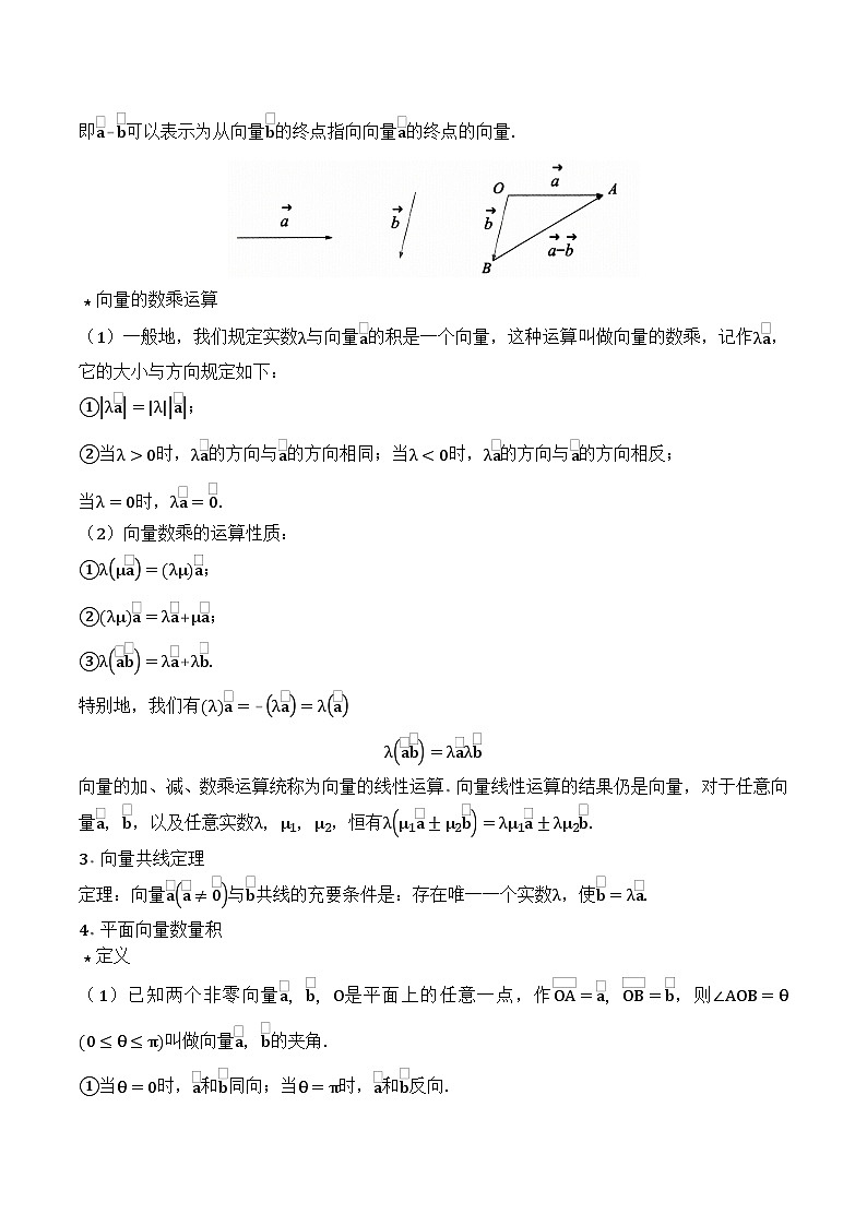 专题28平面向量的概念及运算第3页