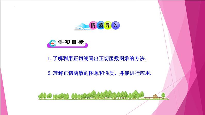 7.4 正切函数的图像与性质（课件）-高一数学下册同步（沪教版2020必修第二册）第2页