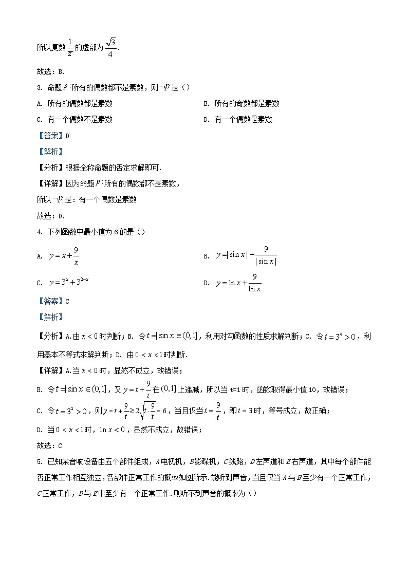 山西省大同市2023_2024学年高三数学上学期第二次摸底10月试题含解析第2页