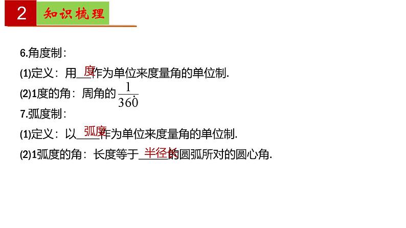 第6章 三角【过知识】（课件）高一数学单元复习（沪教版2020必修第二册）第7页