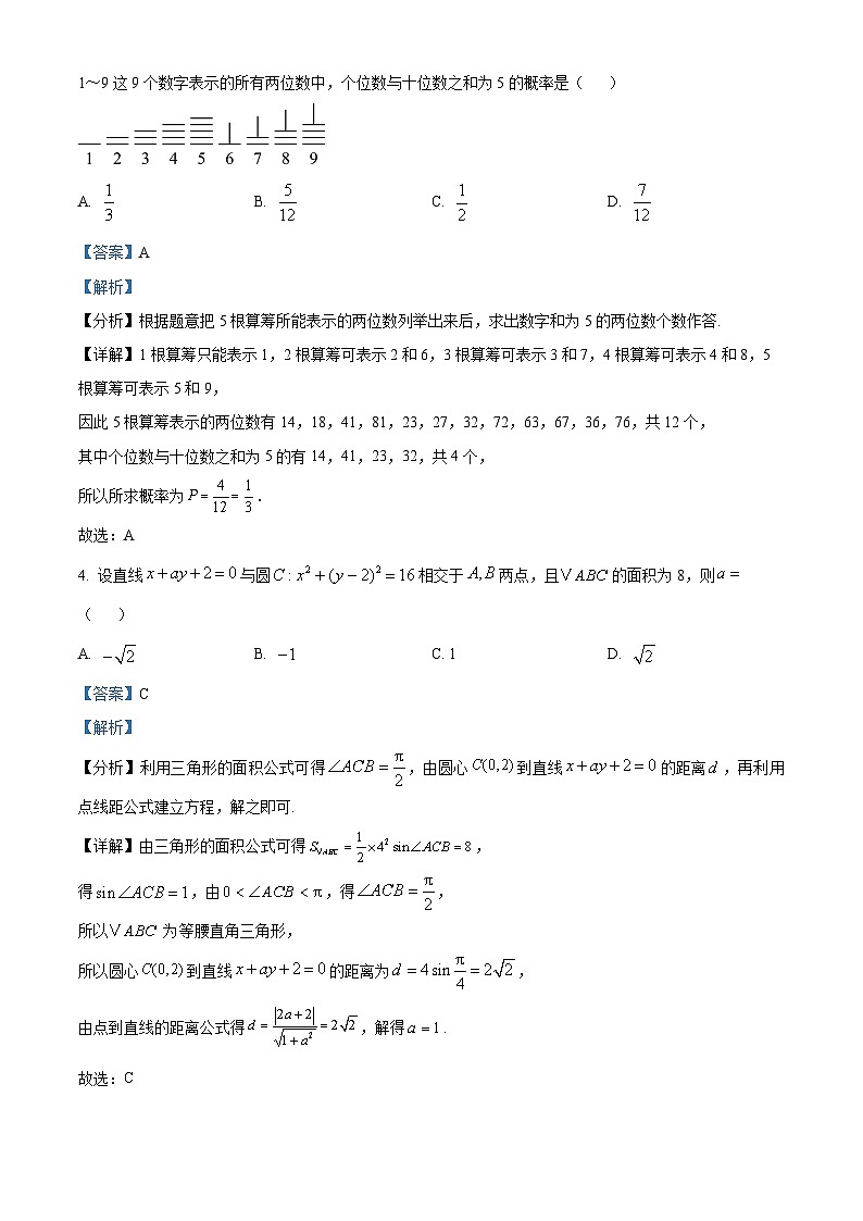 湖北省武汉市常青联合体2024-2025学年高二上学期期中考试数学试卷 Word版含解析第2页