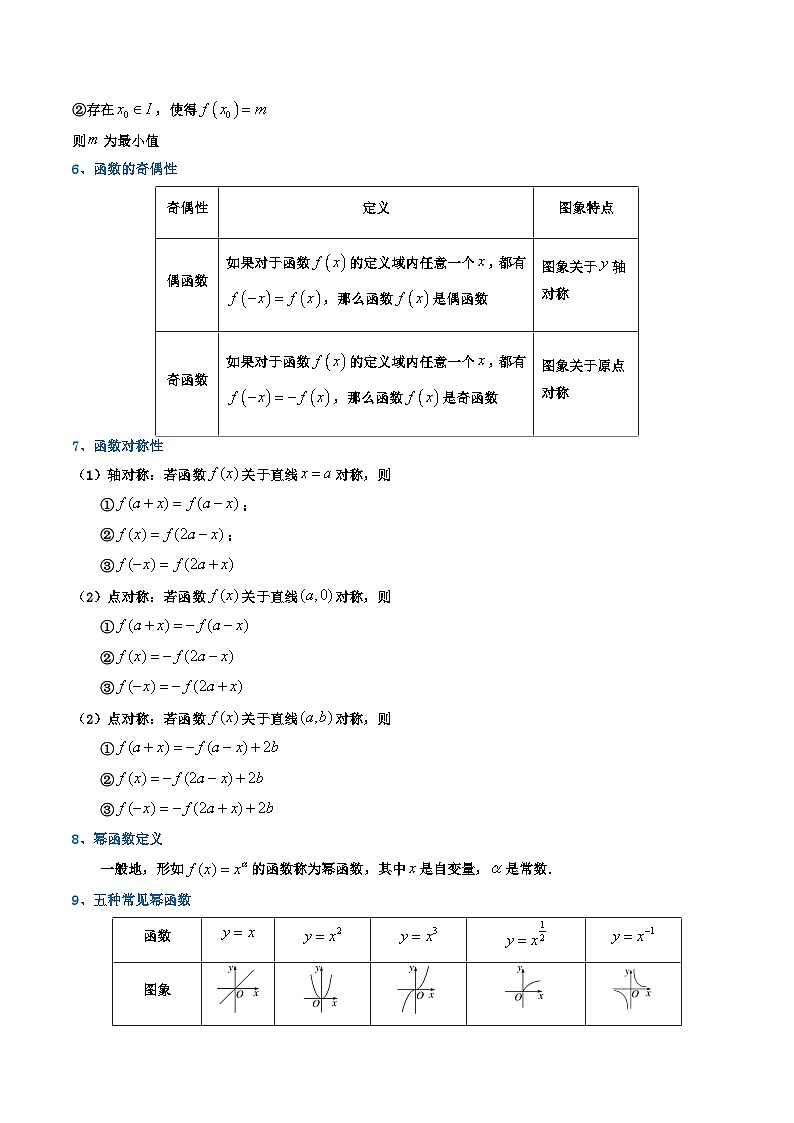 专题03 函数的概念与性质（知识梳理+考点精讲精练+实战训练）（解析版）第3页