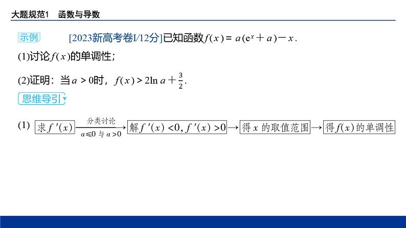 备战2025年高考数学精品课件大题规范1 函数与导数第3页