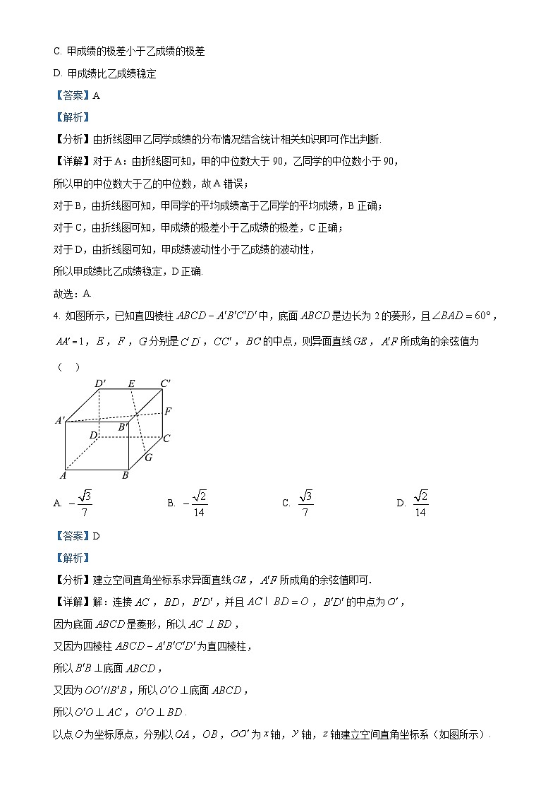 四川省巴中市通江中学2024-2025学年高二上学期期中考试数学试卷（解析版）-A4第2页