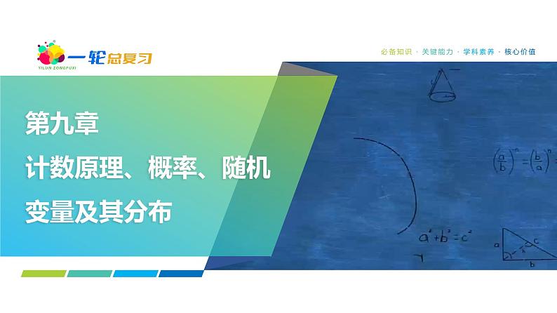 75   第9章   第1课时　两个计数原理、排列与组合-2025年高考数学一轮复习课件第1页