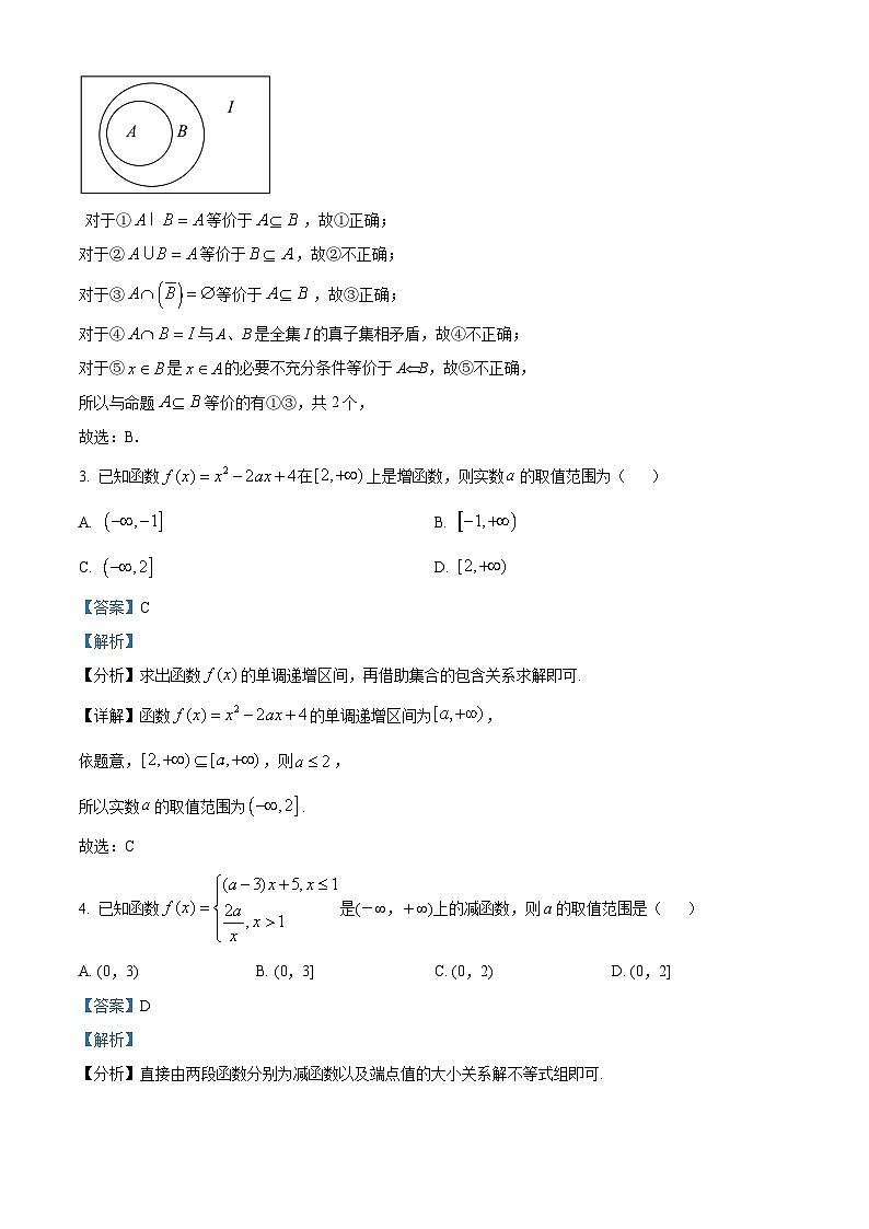 广东省清远市阳山县高中联考2024-2025学年高一上学期11月月考数学试题  Word版含解析第2页