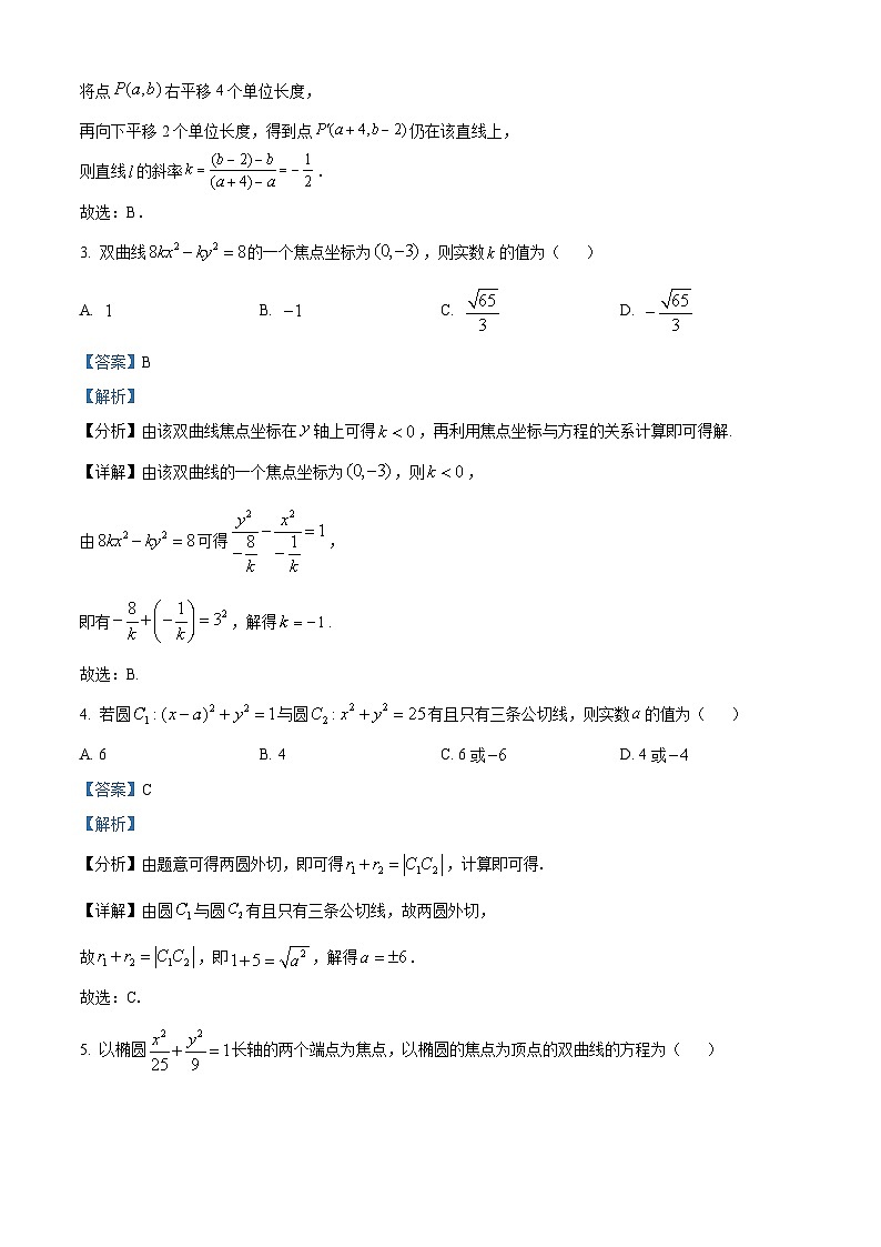 江苏省徐州市2024-2025学年高二上学期期中考试数学试卷含解析第2页