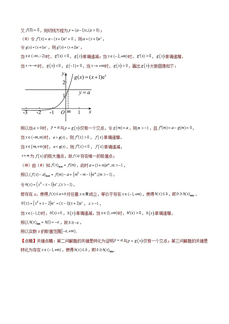 2025届新高考数学一轮复习精讲精练 第05讲 利用导数研究不等式能成立（有解）问题（知识+真题+5类高频考点)   ( 精讲）  Word版含解析第3页