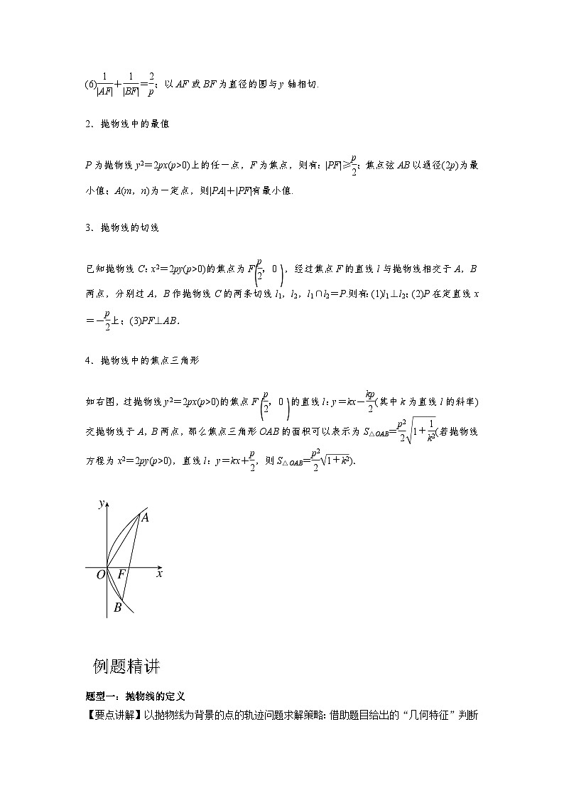 专题8.6 抛物线（解析版）第3页