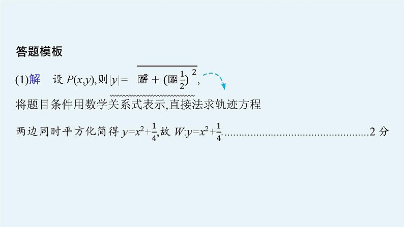 备战2025年高考数学二轮复习课件专题6解析几何规范解答6解析几何第4页