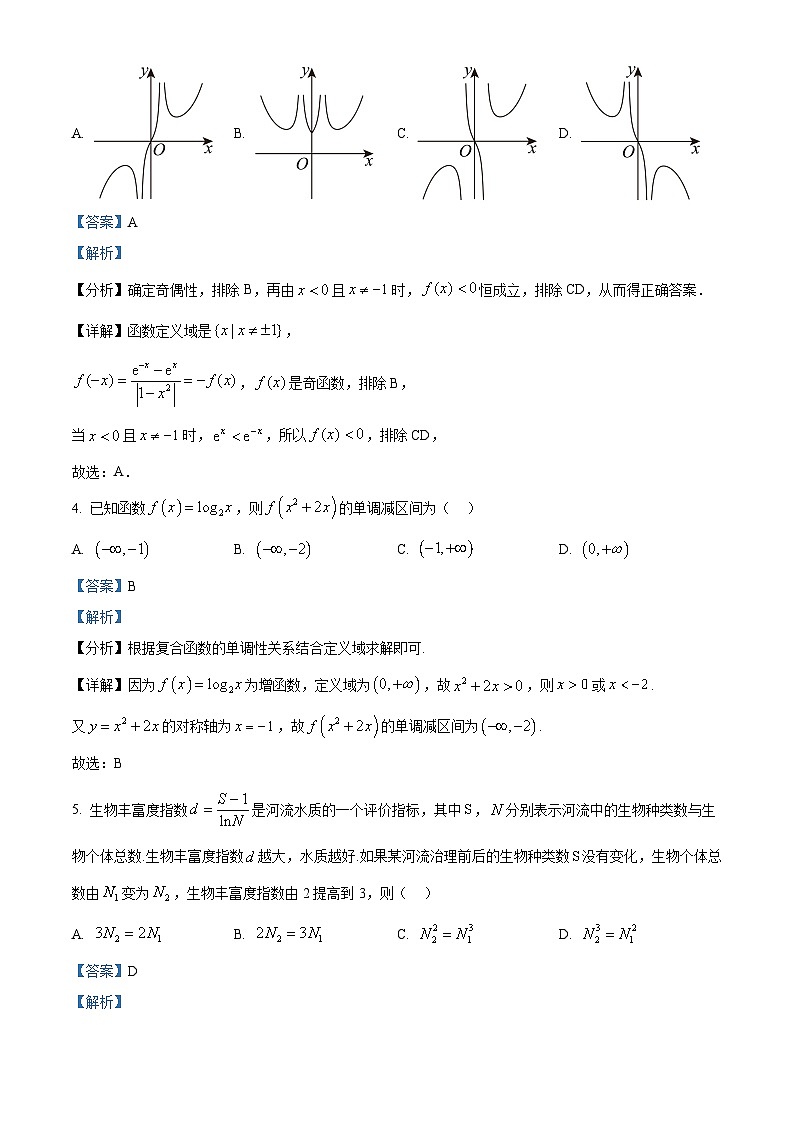 四川省绵阳市绵阳中学2024-2025学年高一上学期第二次测试数学试题 Word版含解析第2页