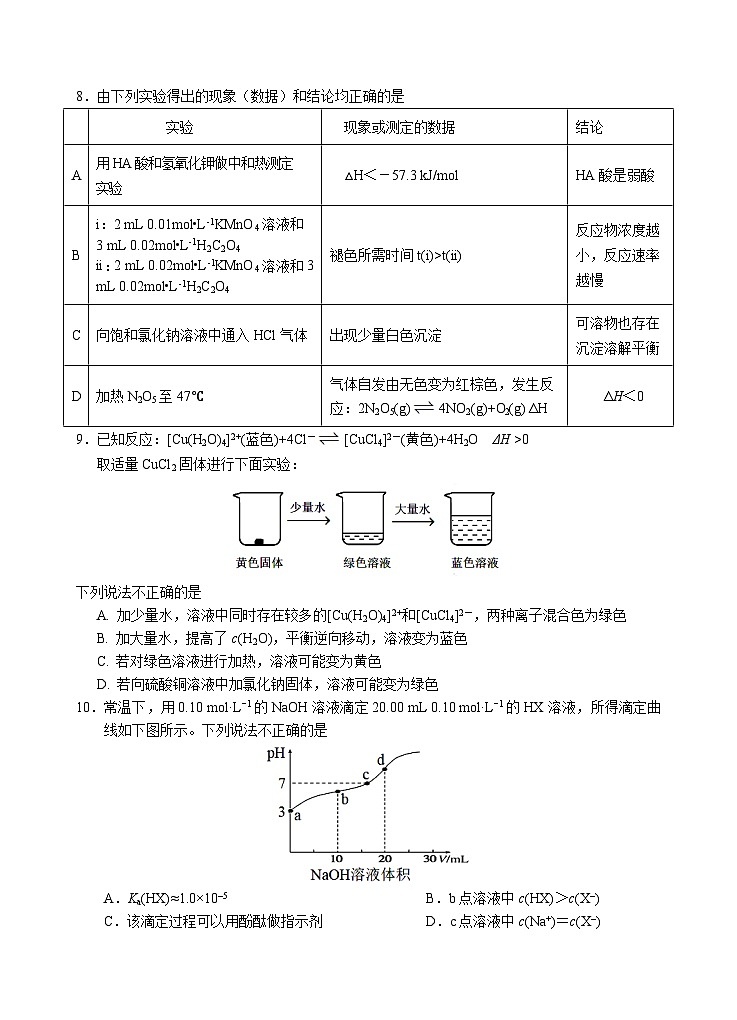 化学试卷第3页