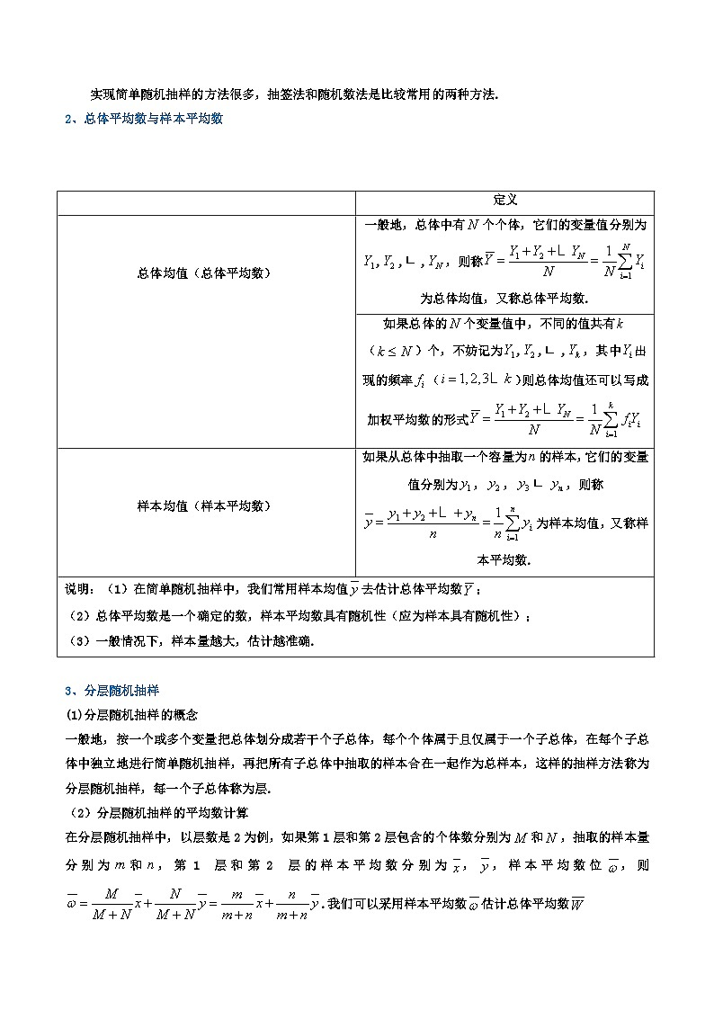 专题08 统计（知识梳理+考点精讲精练+实战训练）（解析版）第2页