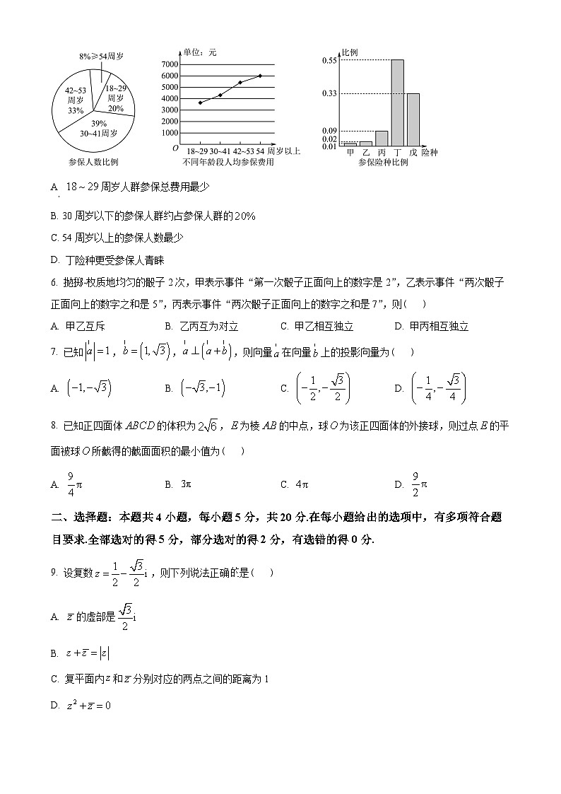 山东省泰安市2022-2023学年高一下学期期末数学试题（学生版）第2页