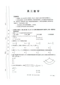 广东省金太阳2025届高三上学期12月联考-数学试题+答案