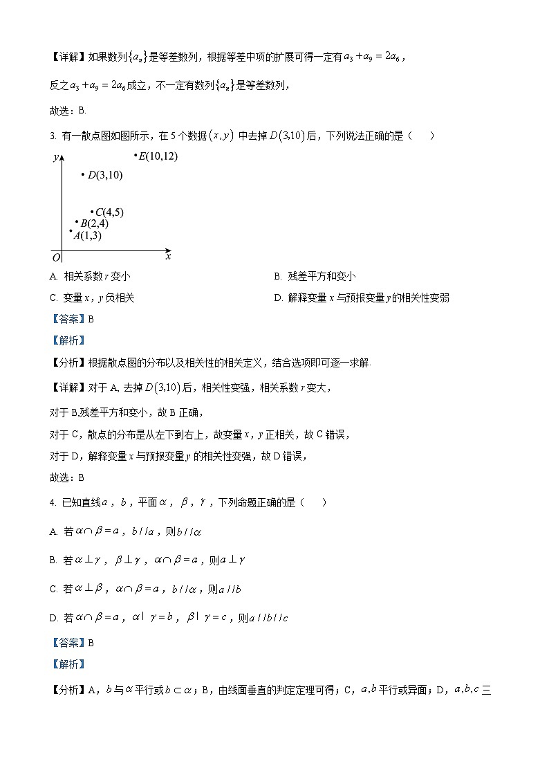 精品解析：天津市滨海新区塘沽第一中学2025届高三上学期第二次月考数学试卷（解析版）第2页