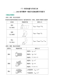 7、空间向量与立体几何(含解析)【高考数学】一轮复习:易混易错专项复习(练习)