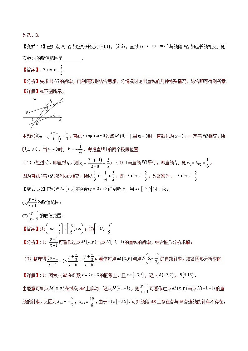 （寒假）新高考数学一轮复习考点精讲+随堂检测10直线与圆（教师版）第2页