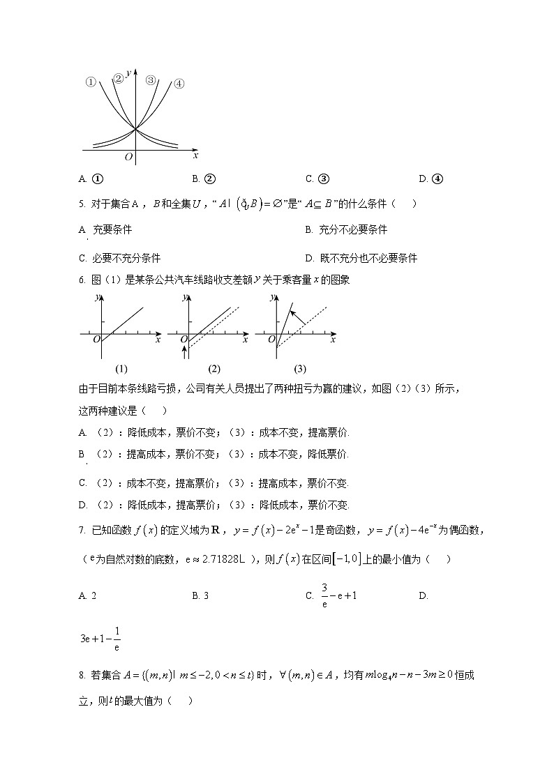浙江省台州市2024-2025学年高一上册期中联考数学检测试题第2页
