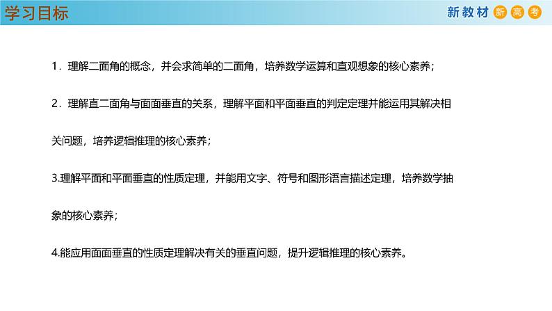 高中数学人教A版(必修第二册)教学课件8.6.3平面与平面垂直第3页