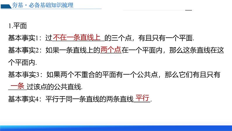 新高考数学一轮复习讲练测课件第02讲 空间点、直线、平面之间的位置关系（六大题型）第8页