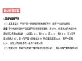 艺考生教学课件28空间直线、平面的平行-2024-2025学年高考数学艺体生一轮复习课件