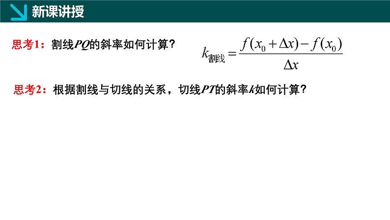 1.1.3导数的几何意义（同步课件）-2024-2025学年高二数学同步（湘教版2019选择性必修第二册）第7页