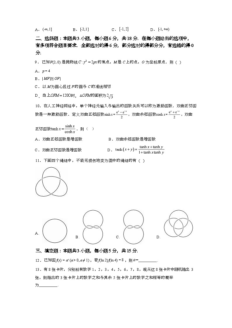 2025届高三八省联考数学试题第2页