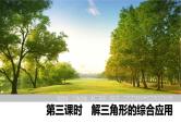 2025高考数学一轮复习-第四章-第八节 第三课时 解三角形的综合应用【课件】