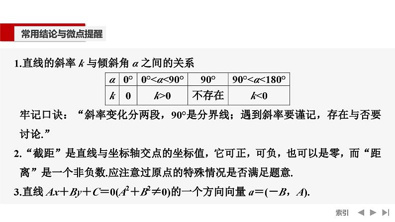 2025高考数学一轮复习-第8章-第1节 直线的方程【课件】第8页