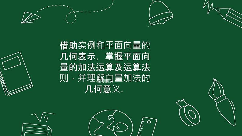 2024-2025学年第二学期高一数学人教A版必修二同步课件6.2.1　向量的加法运算第2页